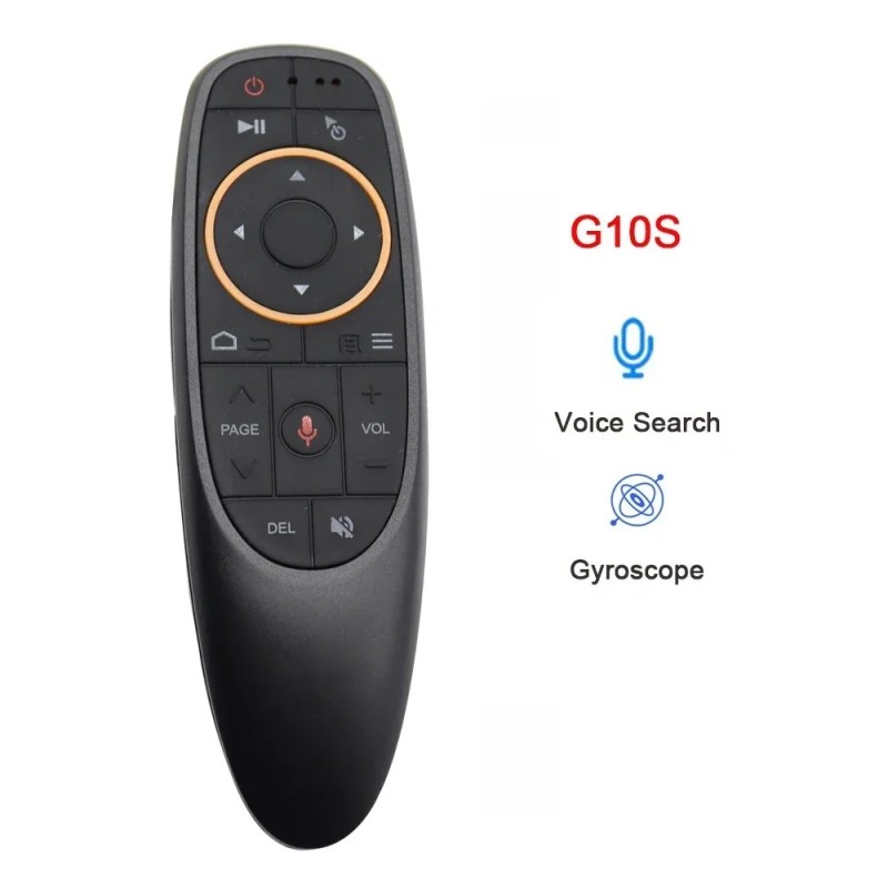 G10S G10SPRO G10BTS G10SPROBT Air Mouse Telecomandă vocală 2.4G Giroscop fără fir IR Învățare pentru Android TV Box PC