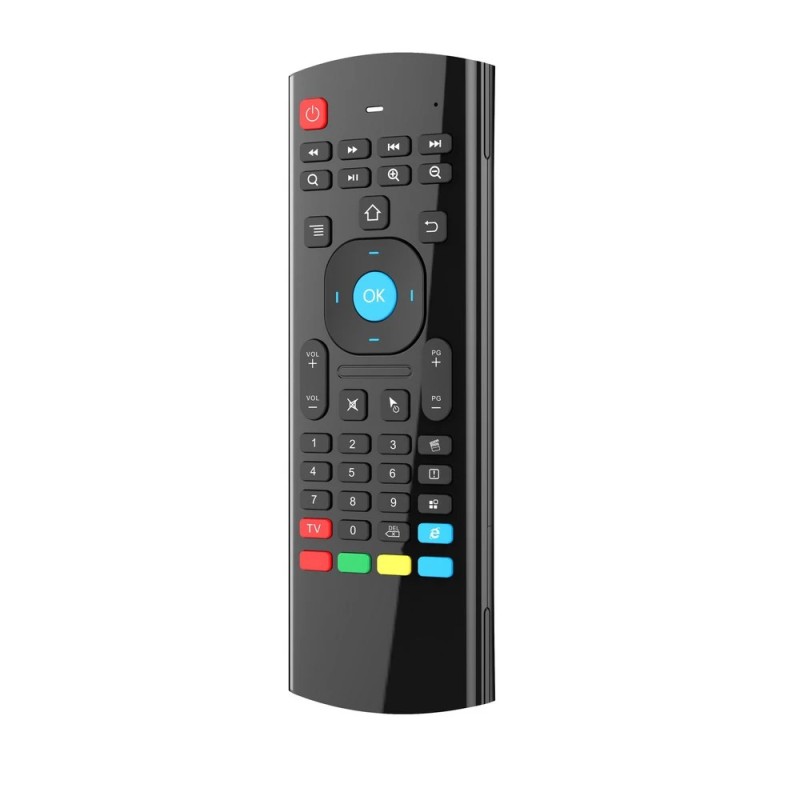 Mini tastatură fără fir MX3 Air Mouse de 2,4 GHz Telecomandă cu iluminare din spate a vocii Telecomandă IR de învățare pentru PC
