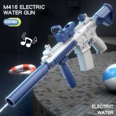 2024 New Summer M416 Pistol cu apă Pistol electric Glock Jucărie de împușcare Jucărie de plajă de vară complet automată Cadou pe