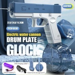 2024 New Summer M416 Pistol cu apă Pistol electric Glock Jucărie de împușcare Jucărie de plajă de vară complet automată Cadou pe