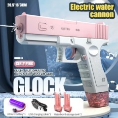 2024 New Summer M416 Pistol cu apă Pistol electric Glock Jucărie de împușcare Jucărie de plajă de vară complet automată Cadou pe