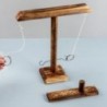 Jocuri de aruncare a inelelor pentru copii, adulți, petrecere acasă, jocuri de băutură, jocuri portabile de masă din lemn, cu ri