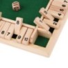 Set de cutie cu zaruri de lux cu 10 numere, cu patru fețe, pentru petrecere, jocuri de băutură, joc de familie interesant