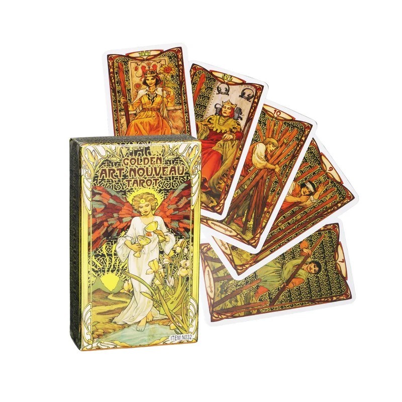 Noi cărți de Tarot Oracole Jocuri de petrecere Divinație misterioasă Jocuri de societate pentru femei Fete Joc de cărți Joc de m