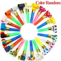 30 de bucăți fluiere colorate jucărie jucărie amuzantă pentru copii care sufla dragon fluier suflat jucării rulouri Jocuri de pe