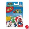 Mattel UNO Super Mario Jocuri de cărți Familie Divertisment amuzant Joc de masă Poker Copii Jucării Cărți de joc