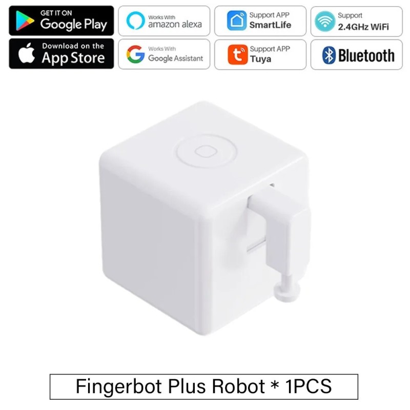 Tuya Zigbee Bluetooth Fingerbot Plus Buton robot Buton Pusher Buton Bot Smart Home Lucru cu Alexa Google Home Smart Life App