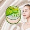 99% Aloe Vera Cremă hidratantă Pudră de față Fond de ten neted Pudră presată Machiaj Corrector Pori Acoperă Albire Luminează Cos