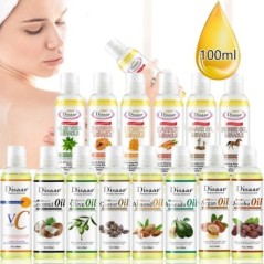 100 ml Uleiuri esențiale de plante naturale pure Aloe VC Avocado Miere Șarpe Argan Măsline Morcov Ulei de cal Ulei de masaj Albi