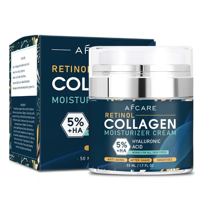 Cremă de întărire cu retinol instantaneu pentru îndepărtarea ridurilor de colagen Cremă de față pentru bărbați Cremă hidratantă 
