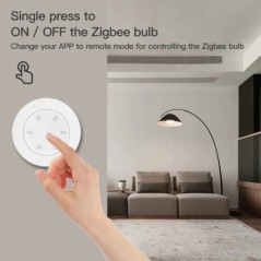 Tuya ZigBee Buton inteligent comutator Dimmer demontabil Legătura scenă fără fir Buton de apăsare Scenariul de automatizare a lu