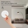 Tuya ZigBee Buton inteligent comutator Dimmer demontabil Legătura scenă fără fir Buton de apăsare Scenariul de automatizare a lu