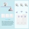 Comutator de lumină WiFi Tuya Smart Home Smart Life RF433Mhz Aplicație fără fir Control vocal Smart Home Lucru cu Google Home Al