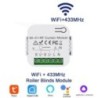 Tuya WiFi Smart Controler pentru comutator perdele rulouri Motor obloane Smart Life APP Telecomandă Alexa Google Home Voice Con