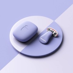 Colorlamb Razor portabil pentru femei pentru bărbierit Picior de bikini Păr Corp privat Aparat de ras manual Utilizare 5 stratur