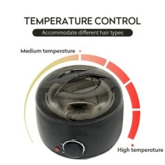 Mașină de îndepărtare a părului de 500 ml Încălzitor de ceară Epilator depilator Încălzitor de parafină cu ceară de topire Mașin