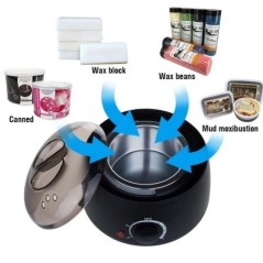 Mașină de îndepărtare a părului de 500 ml Încălzitor de ceară Epilator depilator Încălzitor de parafină cu ceară de topire Mașin