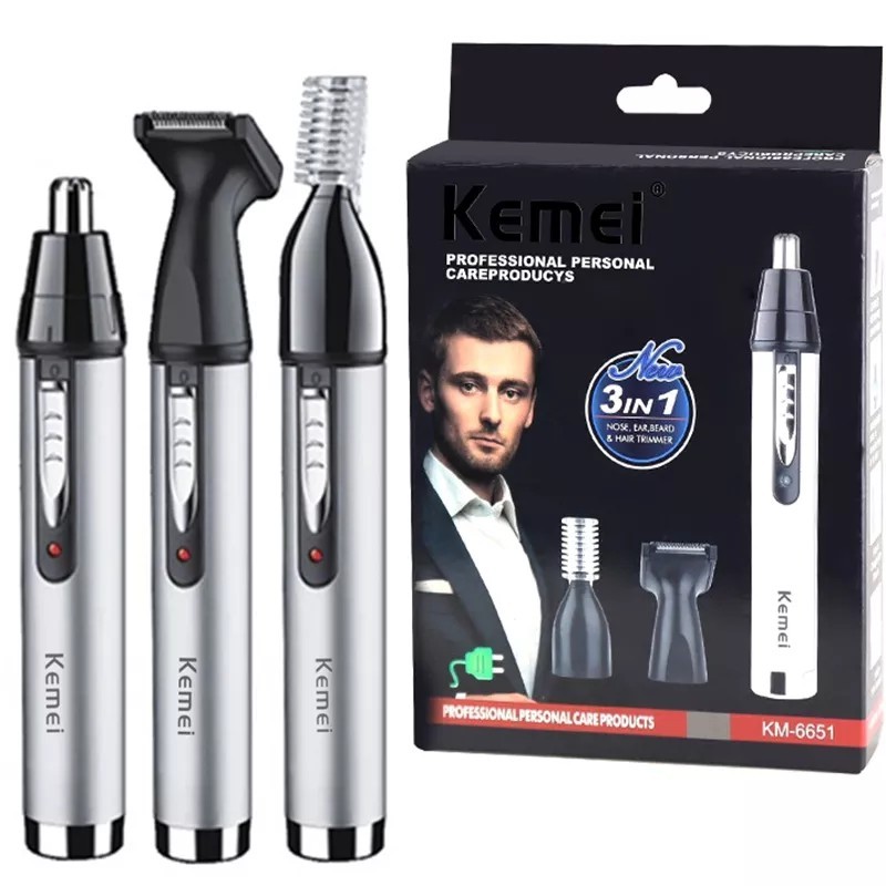 Origina all in1 Trimmer de păr reîncărcabil pentru nas, urechi, pentru bărbați, kit de îngrijire, aparat de tuns barbă electric 