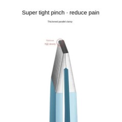 Pensetă pentru sprâncene Păr colorat Frumusețea păr fin Extractor din oțel inoxidabil Agrafe pentru sprâncene înclinate Instrume
