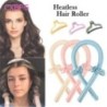Curling fără căldură Bentiță fără căldură Bucle de mătase Panglică Role de păr pentru dormit Bentita moale Bigudiuri de păr lene