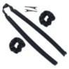 Curling fără căldură Bentiță fără căldură Bucle de mătase Panglică Role de păr pentru dormit Bentita moale Bigudiuri de păr lene