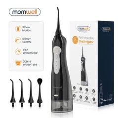 Irigator oral D52, reîncărcabil prin USB, cu jet de apă dentar portabil, rezervor de apă, rezistent la apă, cu 4 modele, pentru 