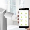 Actuator termostatic inteligent pentru supapă de radiator Bluetooth TRV Controler de temperatură programabil Alexa Tuya Asistent