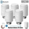 Actuator termostatic inteligent pentru supapă de radiator Bluetooth TRV Controler de temperatură programabil Alexa Tuya Asistent