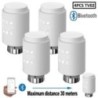 Actuator termostatic inteligent pentru supapă de radiator Bluetooth TRV Controler de temperatură programabil Alexa Tuya Asistent