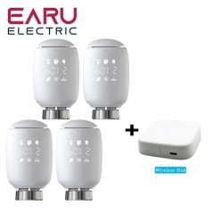 Tuya Smart ZigBee Dispozitiv de acționare pentru radiator TRV Valve termostatice programabile pentru radiator App Controler de t