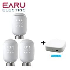 Tuya Smart ZigBee Dispozitiv de acționare pentru radiator TRV Valve termostatice programabile pentru radiator App Controler de t