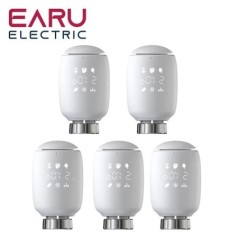 Tuya Smart ZigBee Dispozitiv de acționare pentru radiator TRV Valve termostatice programabile pentru radiator App Controler de t