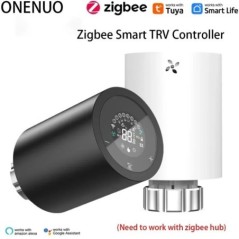ONENUO Tuya Zigbee Dispozitiv de acționare inteligent pentru radiator Control prin aplicație Controler de temperatură pentru sup