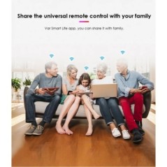 Telecomanda IR Smart wifi Universal Infrarosu Tuya pentru casa inteligenta Control pentru TV DVD AUD AC Functioneaza cu Amz Alex