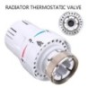 Supapă de control termostatic pentru radiator Supapă de termostat de control al temperaturii de încălzire prin pardoseală reglab