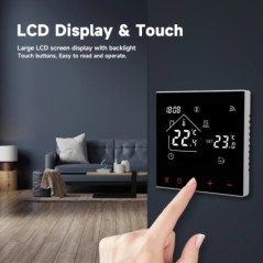 Tuya WiFi Smart Thermostat Elektrische Boden Heizung Wasser/Gas Kessel Temperature Fernbedienung Touchscreen Google Home Alexa