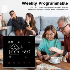 Tuya WiFi Smart Thermostat Elektrische Boden Heizung Wasser/Gas Kessel Temperature Fernbedienung Touchscreen Google Home Alexa
