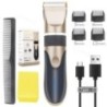 Mașină de tuns profesională electrică pentru frizer pentru bărbați, adulți, copii, fără fir, reîncărcabilă, mașină de tuns păr