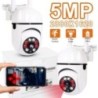 Cameră de supraveghere în aer liber 5MP CCTV IP Wifi Cameră impermeabilă Protecție externă de securitate Monitor de acasă fără f
