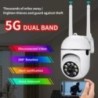 Cameră de supraveghere în aer liber 5MP CCTV IP Wifi Cameră impermeabilă Protecție externă de securitate Monitor de acasă fără f