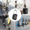 Lacăt ORIA Încuietori cu parolă, 4 cifre, încuietoare de exterior, impermeabilă, pentru ușă, valiză, pachet, dulap, dulap, ferea