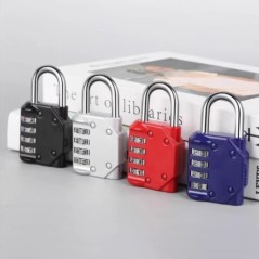 Lacăt ORIA Încuietori cu parolă, 4 cifre, încuietoare de exterior, impermeabilă, pentru ușă, valiză, pachet, dulap, dulap, ferea