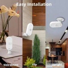 ONENUO Tuya WiFi Securitate Alarma antiefracție Mișcare în infraroșu Senzori de mișcare PIR uman Detector Smart Life PIR Securit