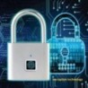 Lacăt inteligent cu amprentă digitală RAYKUBE P2 Lacăte biometrice din aliaj de zinc, rezistente la apă, cu baterie reîncărcabil