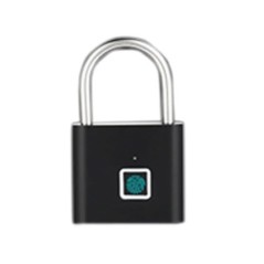 Lacăt inteligent cu amprentă digitală RAYKUBE P2 Lacăte biometrice din aliaj de zinc, rezistente la apă, cu baterie reîncărcabil