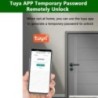 RAYKUBE M3 Tuya BLE Blocare inteligentă a ușii cu amprentă digitală Blocare cu parolă cu chei Smartlife/Tuya APP Deblocare pentr