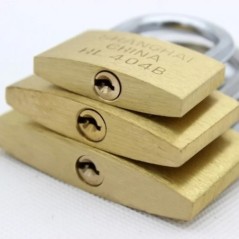 Lacăt din cupru Încuietori mici pentru dulap de bagaje Hardware pentru îmbunătățirea casei 20mm 25mm 30mm 40mm 50mm Include 3 ch