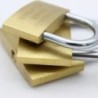 Lacăt din cupru Încuietori mici pentru dulap de bagaje Hardware pentru îmbunătățirea casei 20mm 25mm 30mm 40mm 50mm Include 3 ch
