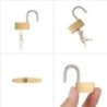 Lacăt din cupru Încuietori mici pentru dulap de bagaje Hardware pentru îmbunătățirea casei 20mm 25mm 30mm 40mm 50mm Include 3 ch