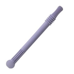 Jucărie sigură, masticabilă pentru bebeluși, din silicon, paie pentru dentiție pentru bebeluși, jucării pentru dentiție pentru b
